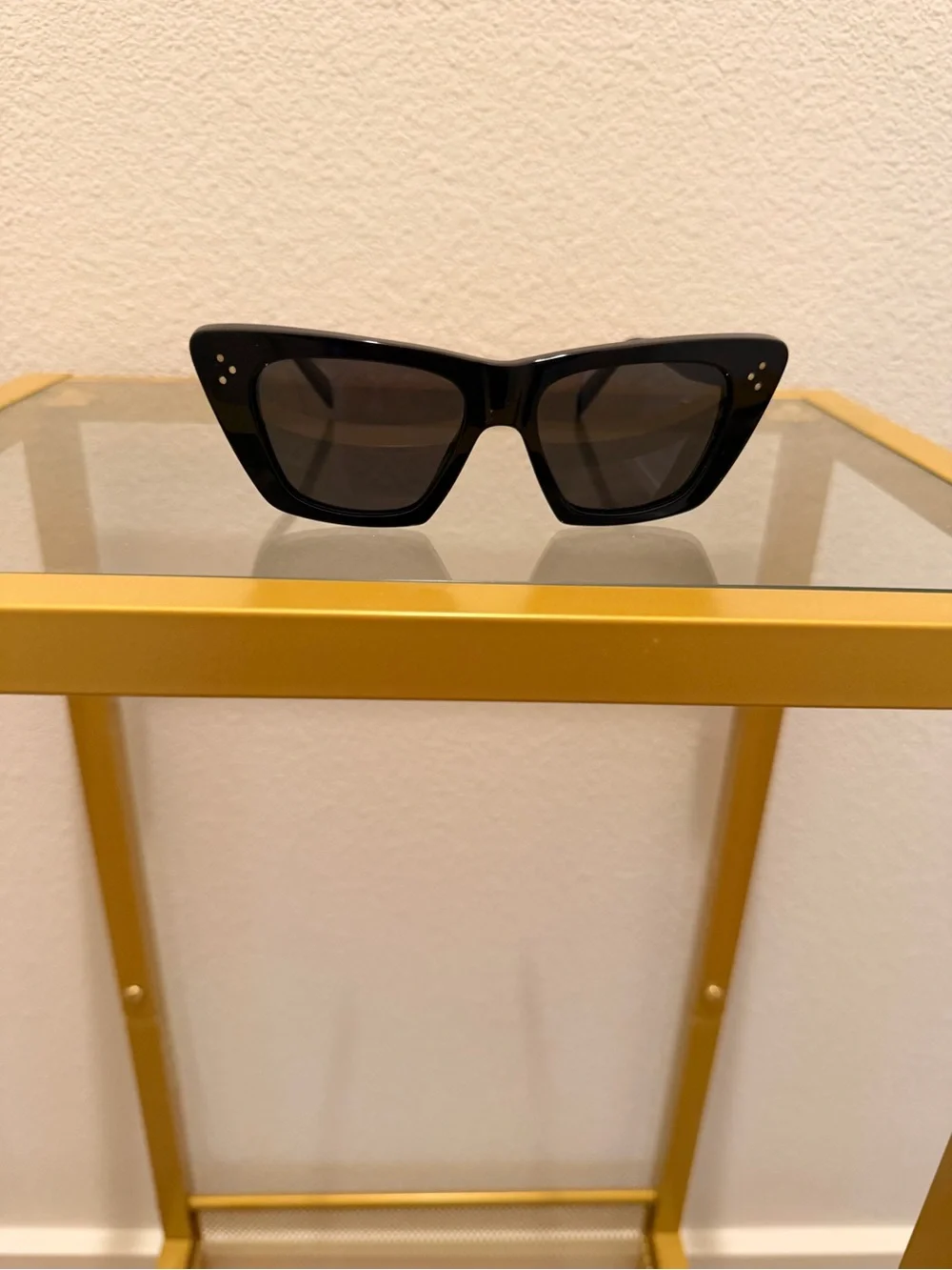Celine Acetate Butterfly Sunglasses